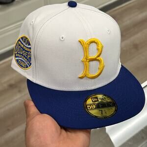 New Era 59FIFTY Brooklyn Dodgers Jackie Robinson Centennial hat Cap Size 7 1/4